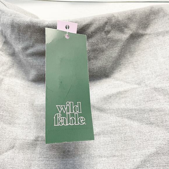 Wild Fable Women's Mid Rise Flare Skirt Trousers Light Gray Size XXS - Picture 5 of 7